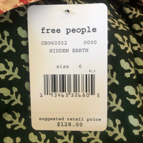 Free People Hidden Earth Maxi Skirt 2 & 4 - Picture 12 of 12